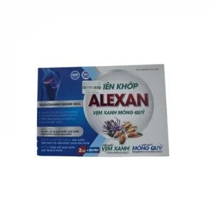 Viên khớp alexan vẹm xanh móng quỷ hộp 2 lọ x 30 viên - ảnh 1 - Quầy thuốc Triệu Lan